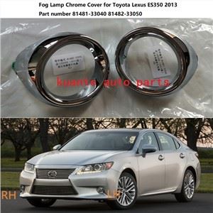 Zamjensko svjetlo svjetla za maglu Kromirani pokrovni prsten za Toyota Lexus ES350
